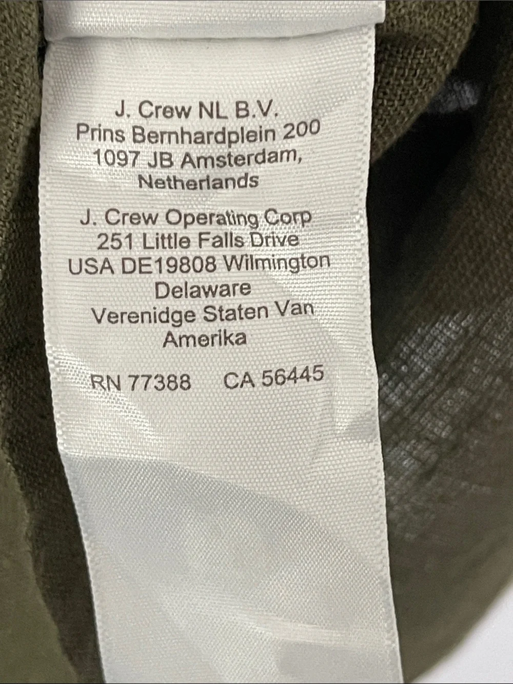 J. Crew crew men’s